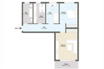 Etagenwohnung Taunusstein Bleidenstadt - 3 Zimmer, 82 m&sup2;, 350.000&euro; | Angebot:25737440