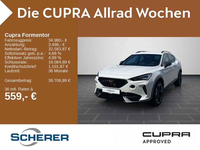 Cupra Formentor 36.406 km 33.980 € Mainz 55129