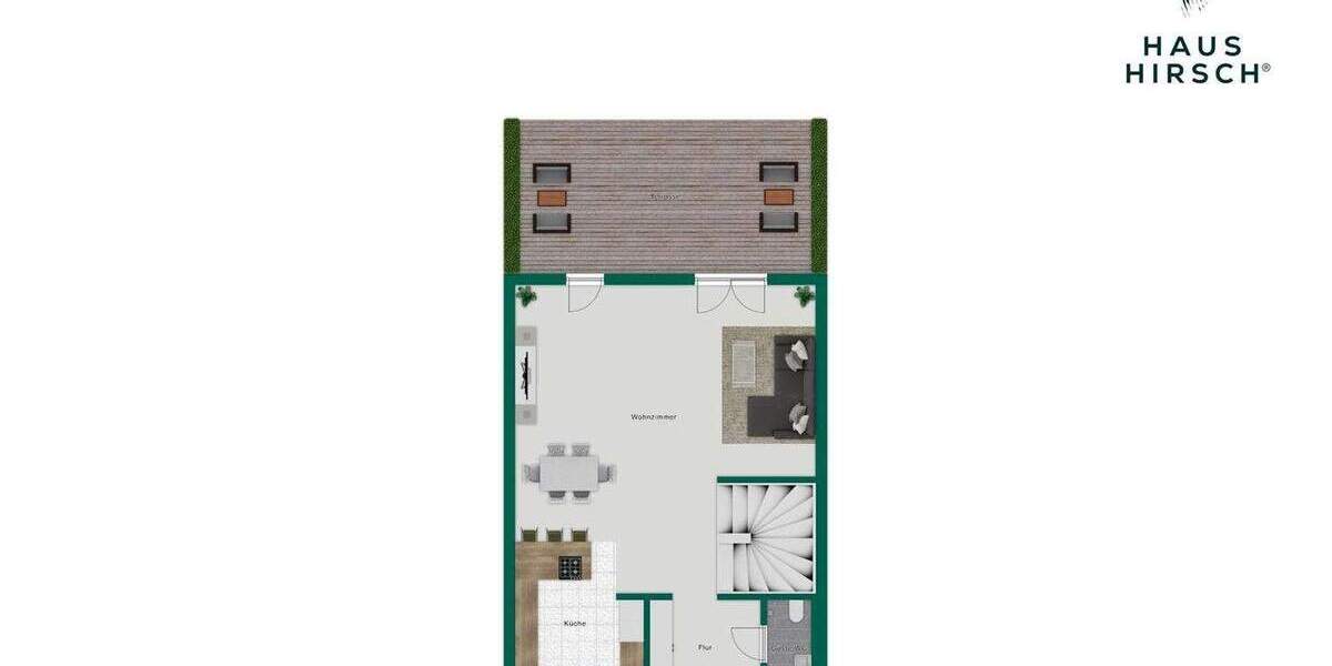 Reihenmittelhaus Wiesbaden Naurod - 4 Zimmer, 131 m&sup2;, 875.000&euro; | Angebot:25658758