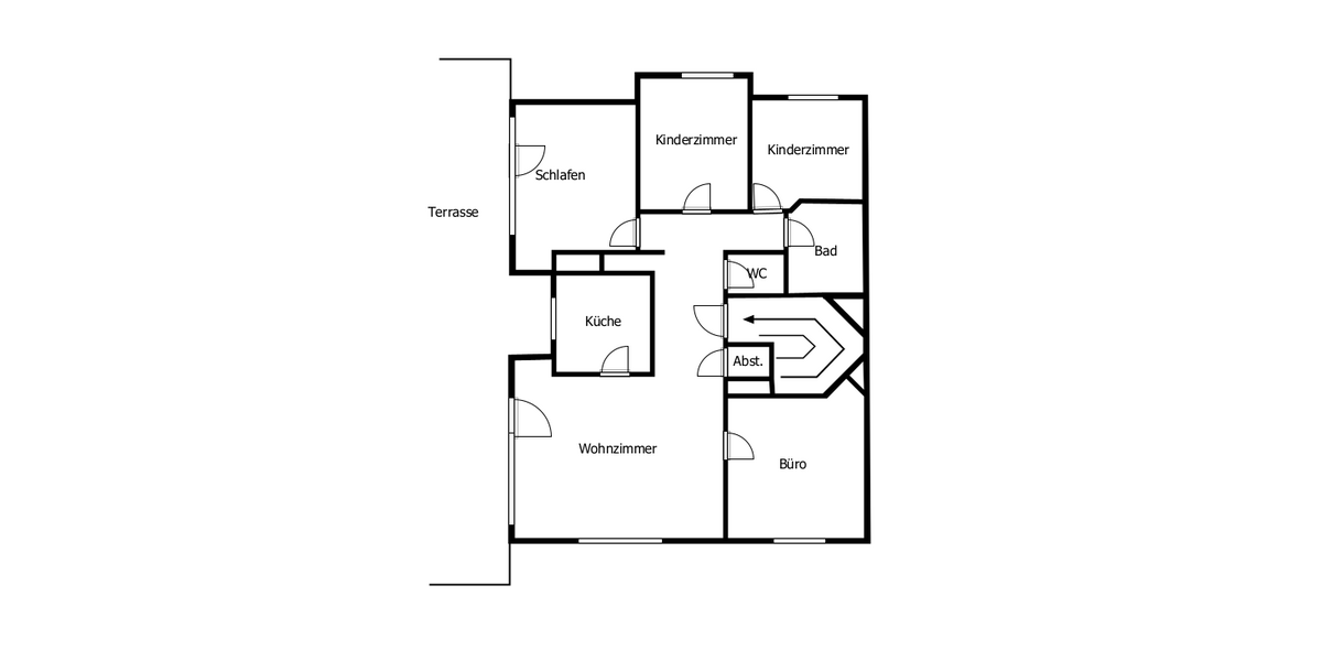 Hattersheim: Exzellente 5-Zimmerwohnung in absoluter Ruhe- und Sonnenlage - Etagenwohnung Hattersheim | Angebot:27129360