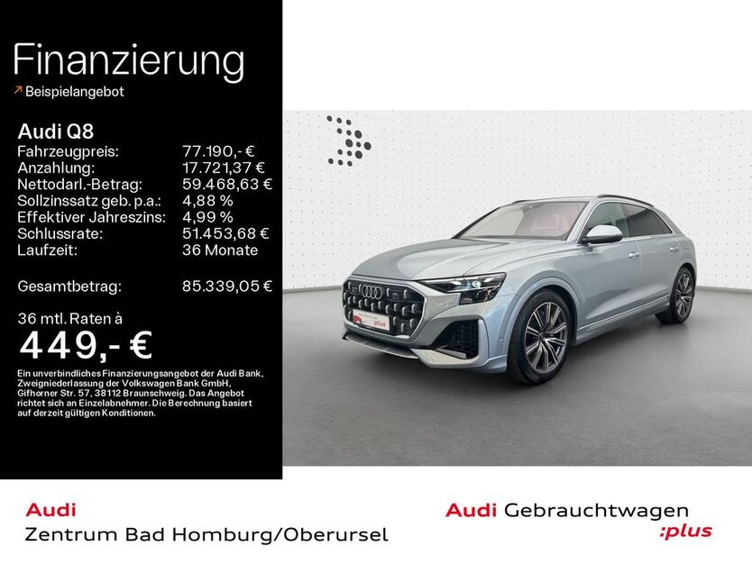 Audi Q8 20.600 km 76.190 € Oberursel 61440