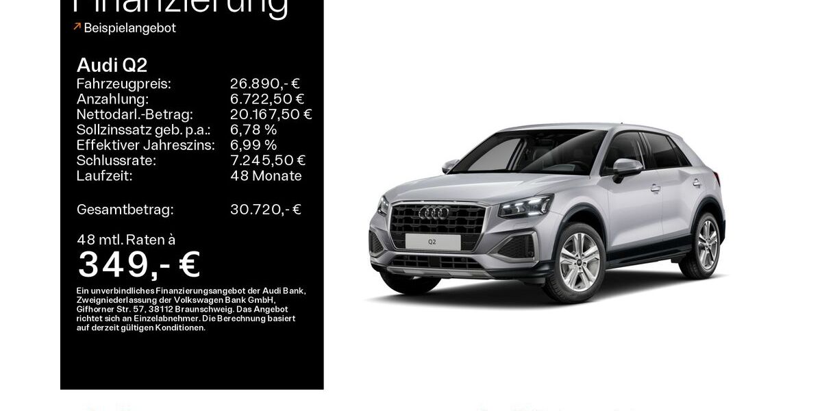 Audi Q2 5.607 km 26.890 &euro; Oberursel 61440