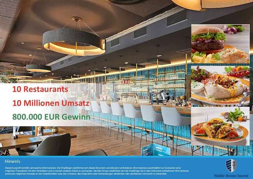 Gastronomie in Frankfurt am Main 3.999.000 €