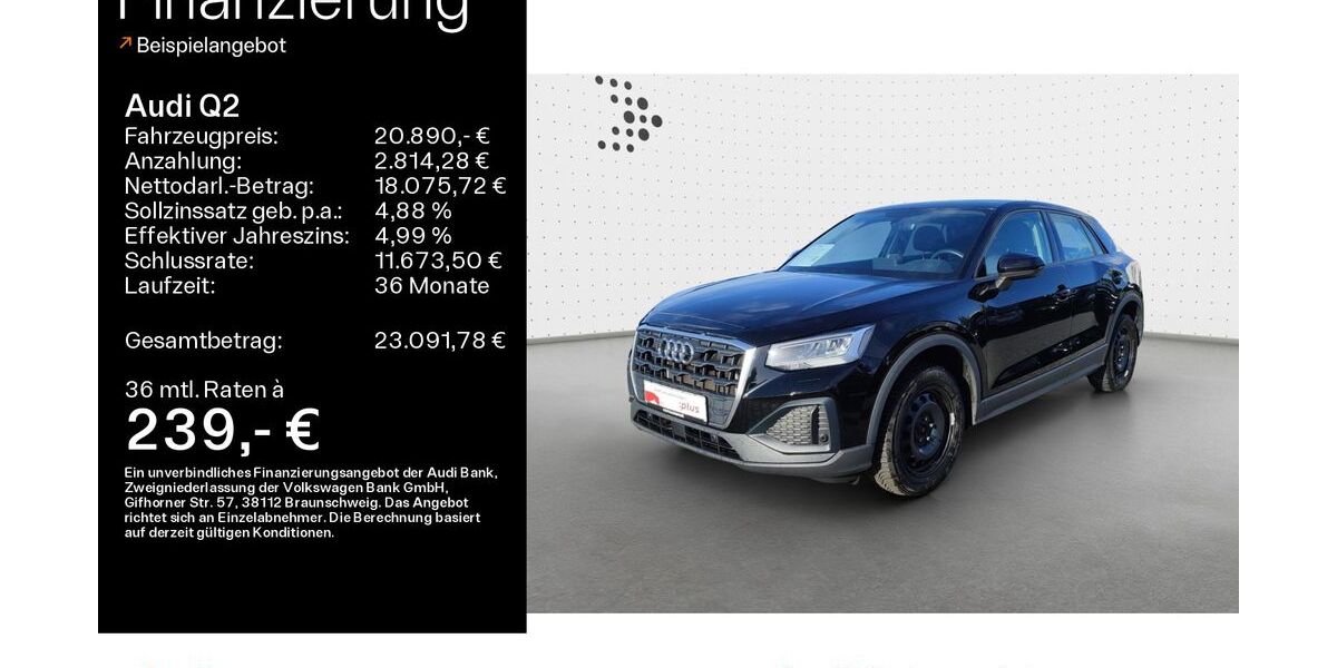 Audi Q2 46.083 km 20.890 &euro; Oberursel 61440
