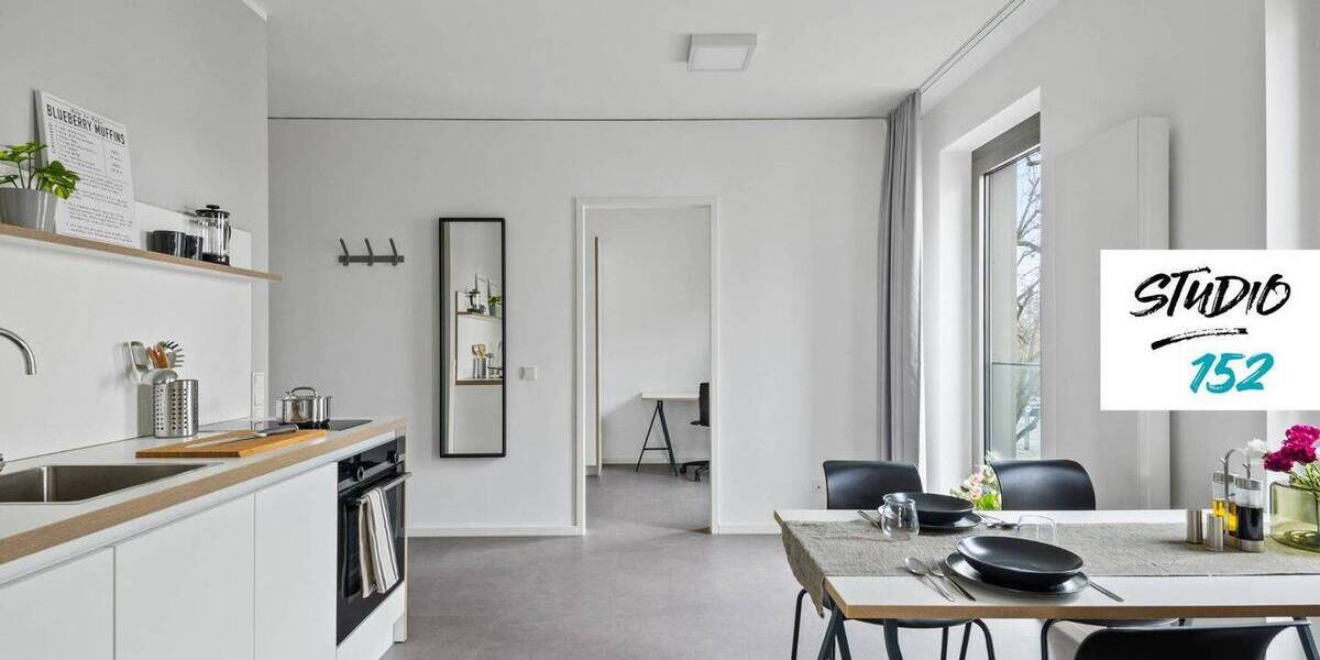 Etagenwohnung Wiesbaden Rheingauviertel / Hollerborn - 2 Zimmer, 54 m&sup2;, 985&euro; | Angebot:26891618