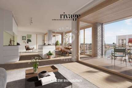 Wohnung Mainz Mombach - 2 Zimmer, 55 m&sup2;, 499.900&euro; | Angebot:25484020