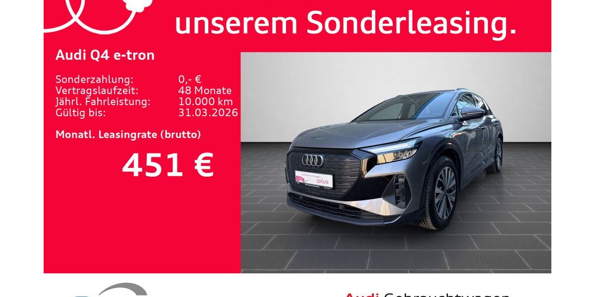 Audi Q4 e-tron 7.667 km 46.490 &euro; Wiesbaden 65189