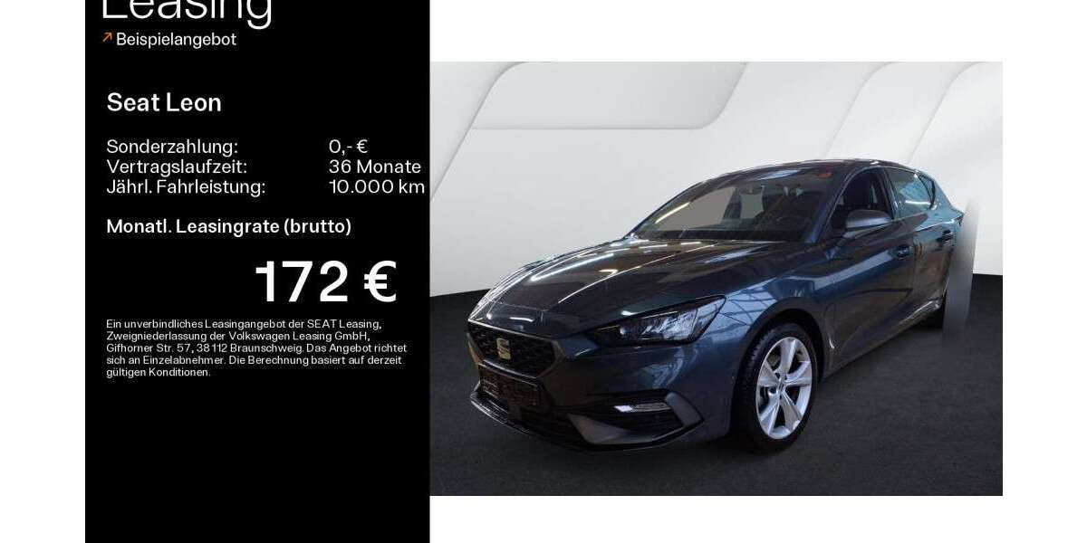 Seat Leon 27.226 km 25.590 € Mainz-Kastell (Wiesbaden) 55252