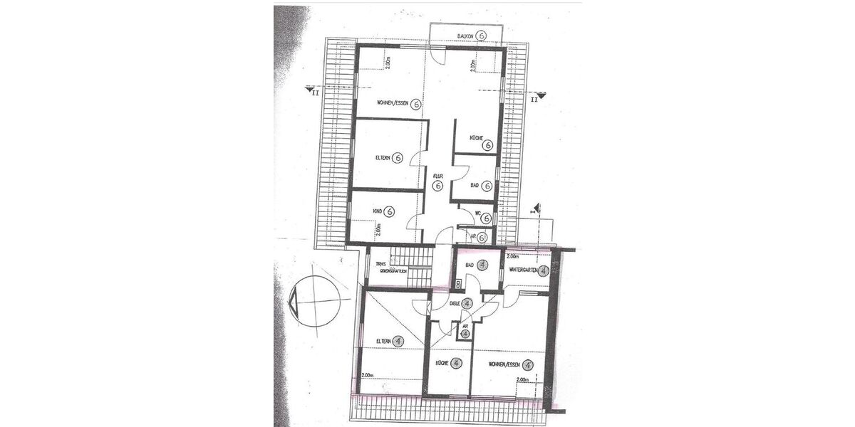 Großzügige 2-Zimmer-Dachgeschosswohnung m. Winterbalkon, Stellplatz u. beghbr. Kleiderschrank - Appartement Mörfelden-Walldorf Walldorf | Angebot:26966642