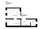 Dachgeschoßwohnung Wiesbaden Nordost - 2 Zimmer, 38 m&sup2;, 589&euro; | Angebot:25321780