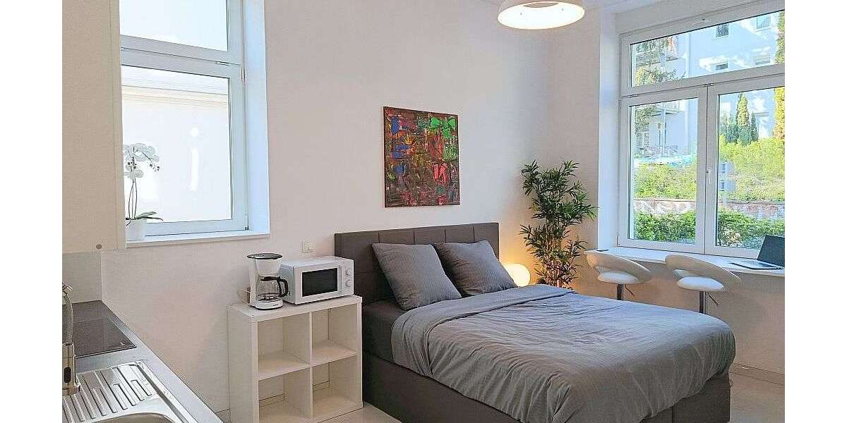 Etagenwohnung Wiesbaden Nordost - 1 Zimmer, 19 m&sup2;, 1.250&euro; | Angebot:25483303