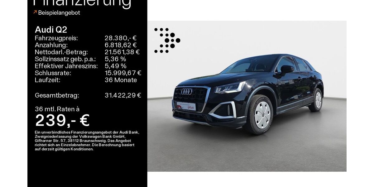 Audi Q2 38.204 km 27.890 &euro; Königstein 61462