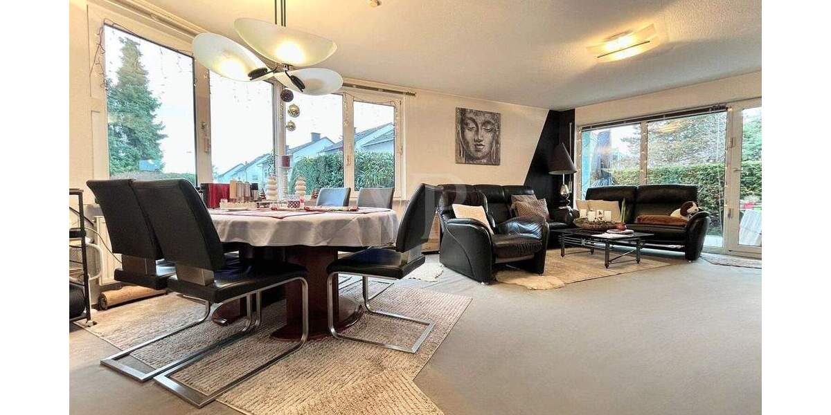 Erdgeschosswohnung mit kleinem Garten - entspanntes Wohnen auf einer Ebene 3 zimmer