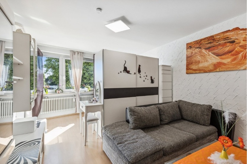 2-Zimmer-Eigentumswohnung mit Balkon und klassischem Schnitt 2 zimmer