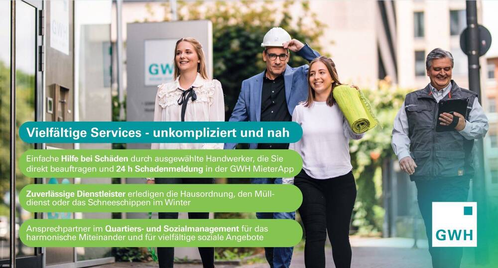 Etagenwohnung Wiesbaden Erbenheim - 1 Zimmer, 43 m&sup2;, 516&euro; | Angebot:26741843