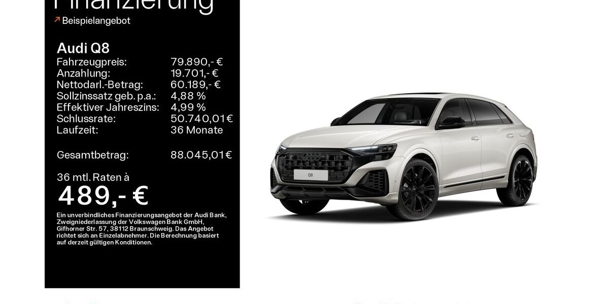 Audi Q8 26.406 km 79.890 &euro; Hofheim 65719