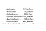 Etagenwohnung Mainz Bretzenheim - 1 Zimmer, 38 m&sup2;, 855&euro; | Angebot:26492652