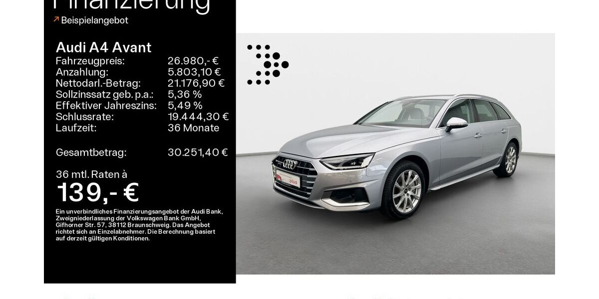 Audi A4 51.945 km 26.980 &euro; Hofheim 65719