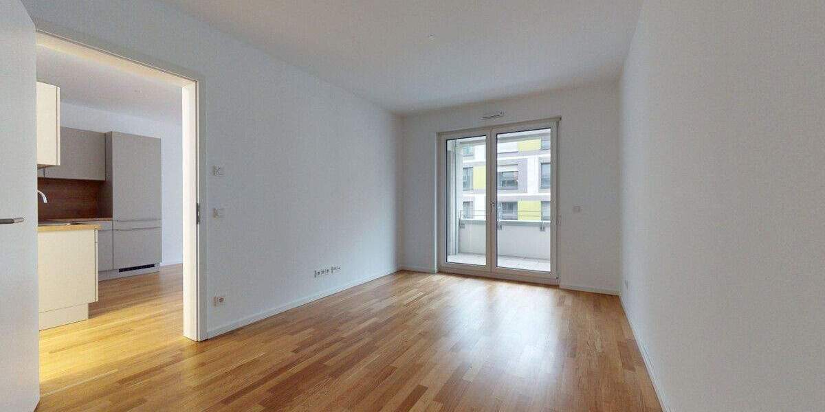 Neubau Erstbezug: Moderne 2-Zimmer-Wohnung mit Einbauküche & Balkon 2 zimmer
