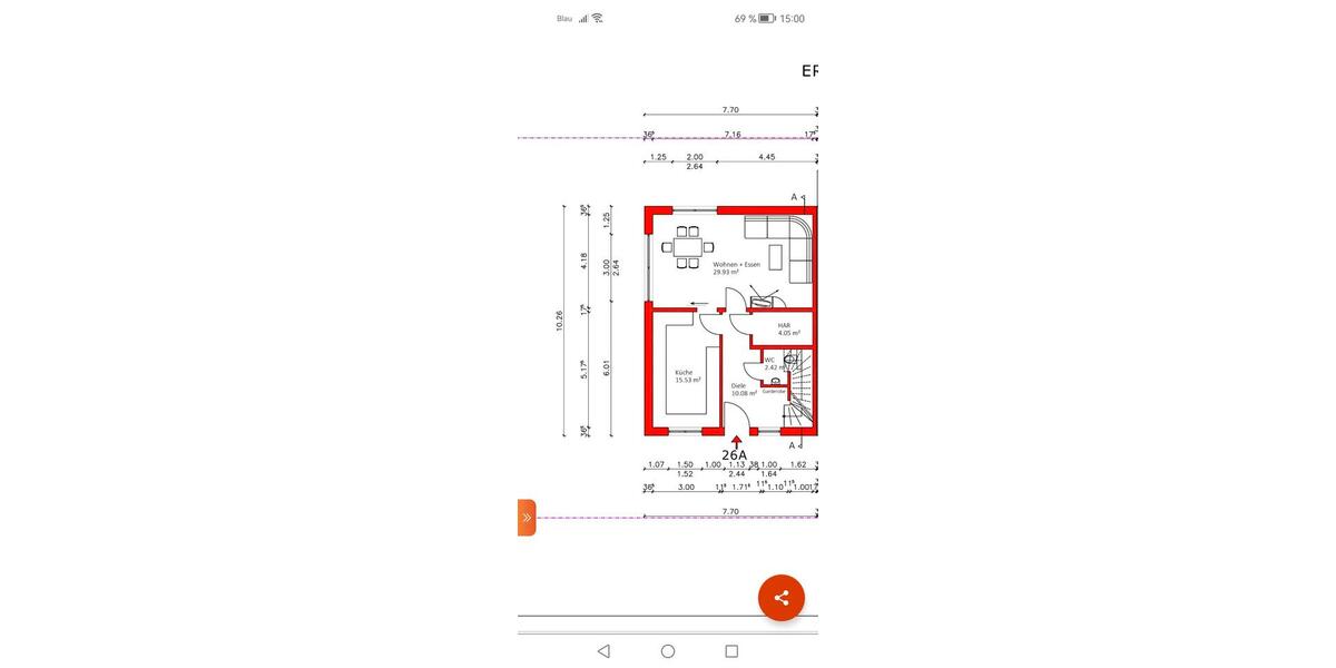 Einfamilienhaus Büttelborn - 5 Zimmer, 170 m&sup2;, 699.000&euro; | Angebot:26699422