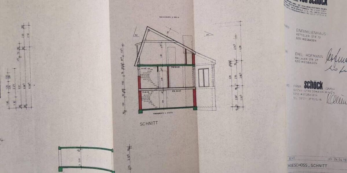 Einfamilienhaus Wiesbaden Sonnenberg - 3 Zimmer, 162 m&sup2;, 1.090.000&euro; | Angebot:26926616