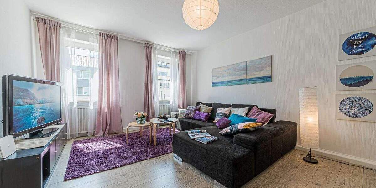 Etagenwohnung Frankfurt am Main Bockenheim - 2 Zimmer, 60 m&sup2;, 1.650&euro; | Angebot:25796607