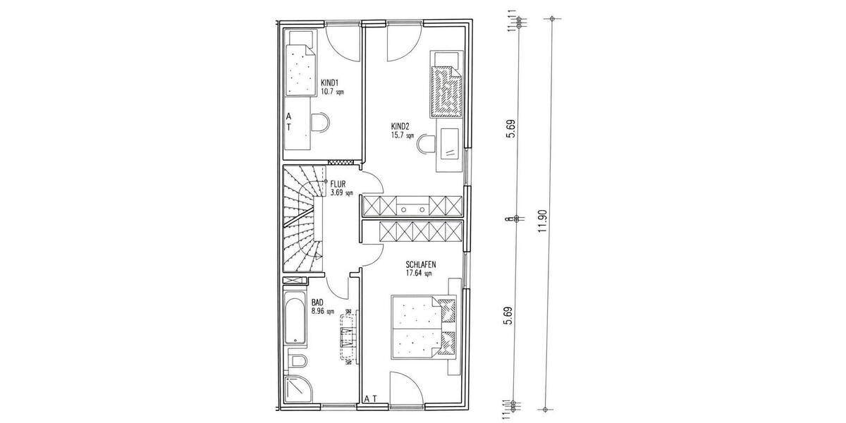 Doppelhaushälfte Eschborn Niederhöchstadt - 6 Zimmer, 155 m&sup2;, 850.000&euro; | Angebot:26326145