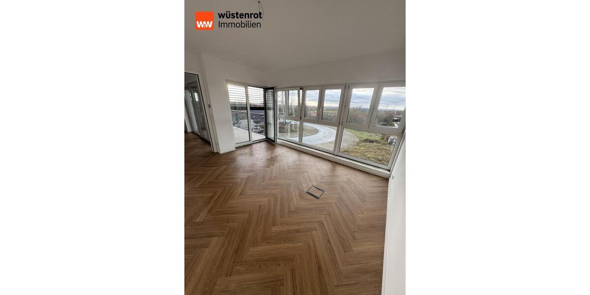 Neubauobjekt in Hofheim-Diedenbergen: Stilvolle 4-Zimmer-Wohnung mit Balkon zimmer