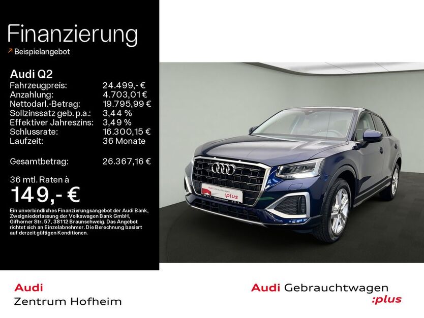 Audi Q2 5.729 km 23.899 € Hofheim 65719