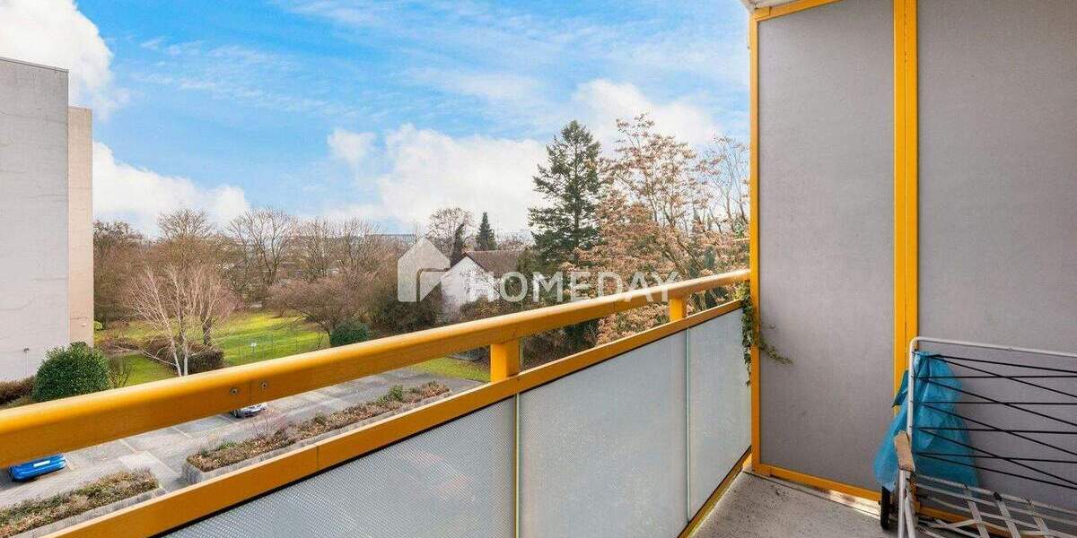 Gepflegte 1-Zimmer-Wohnung mit Balkon in Mainz-Oberstadt 1 zimmer