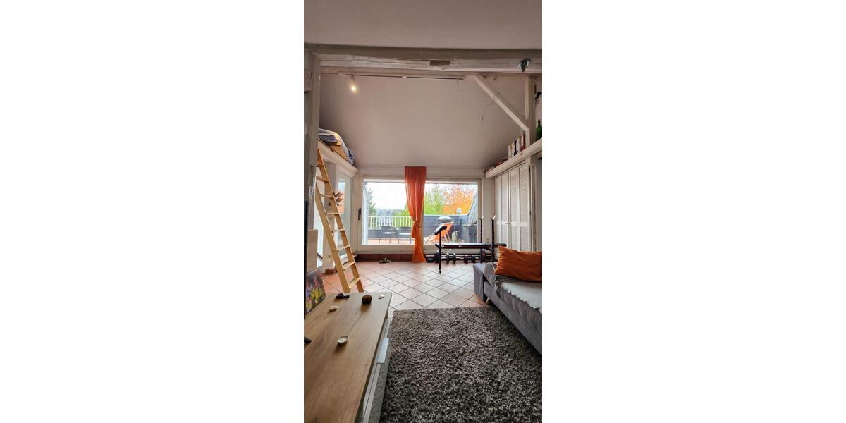 Helle Dachgeschosswohnung im Wiesbaden Dichterviertel 1 zimmer