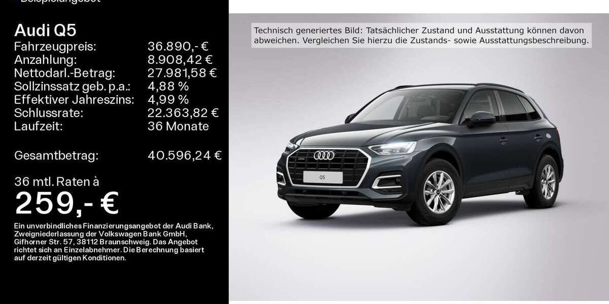 Audi Q5 39.282 km 36.890 € Oberursel 61440