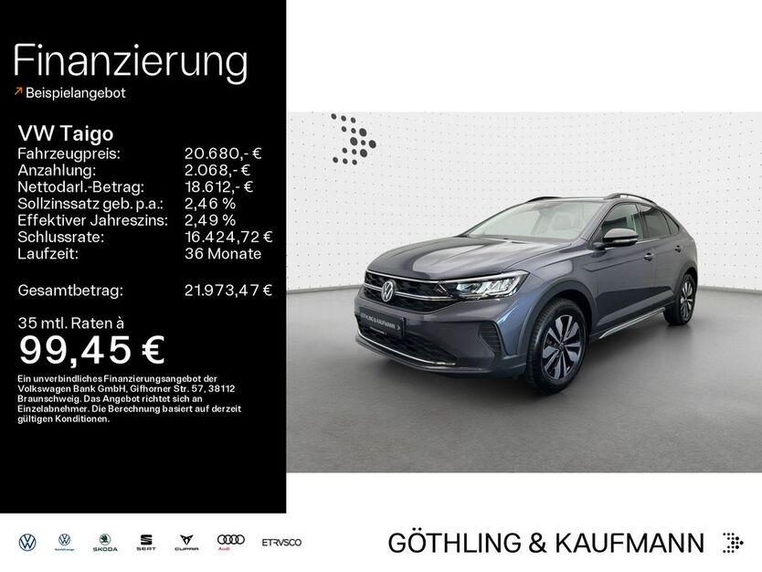 VW Taigo 5.765 km 20.680 € Kelkheim 65779