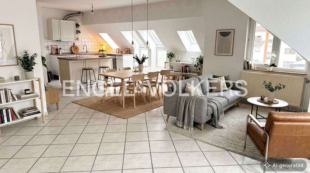 Etagenwohnung Oberursel (Taunus) - 2 Zimmer, 63 m&sup2;, 290.000&euro; | Angebot:26824734
