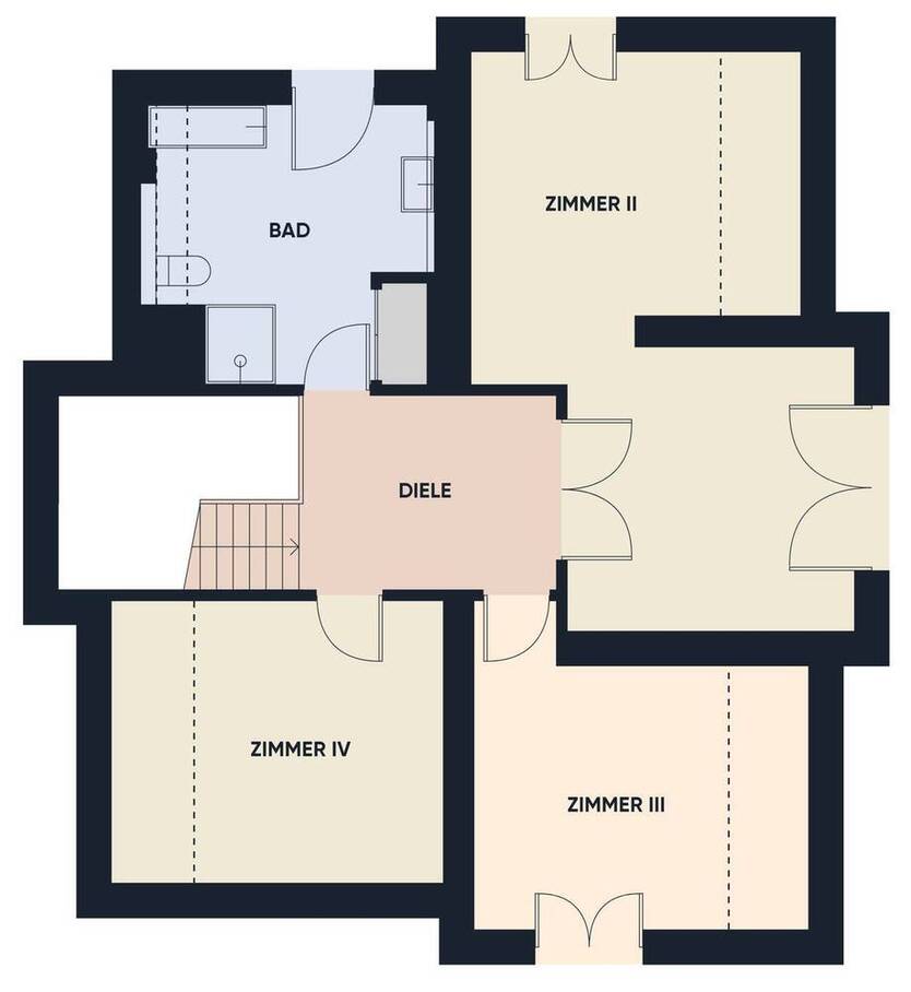 Großes freistehendes Einfamilienhaus seitlich der Biebricher Allee, hochwertige Ausstattung