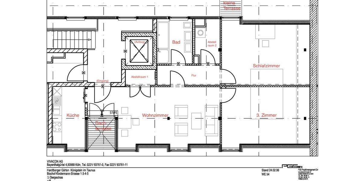 Dachgeschoßwohnung Königstein im Taunus - 3 Zimmer, 85 m&sup2;, 399.000&euro; | Angebot:27166899