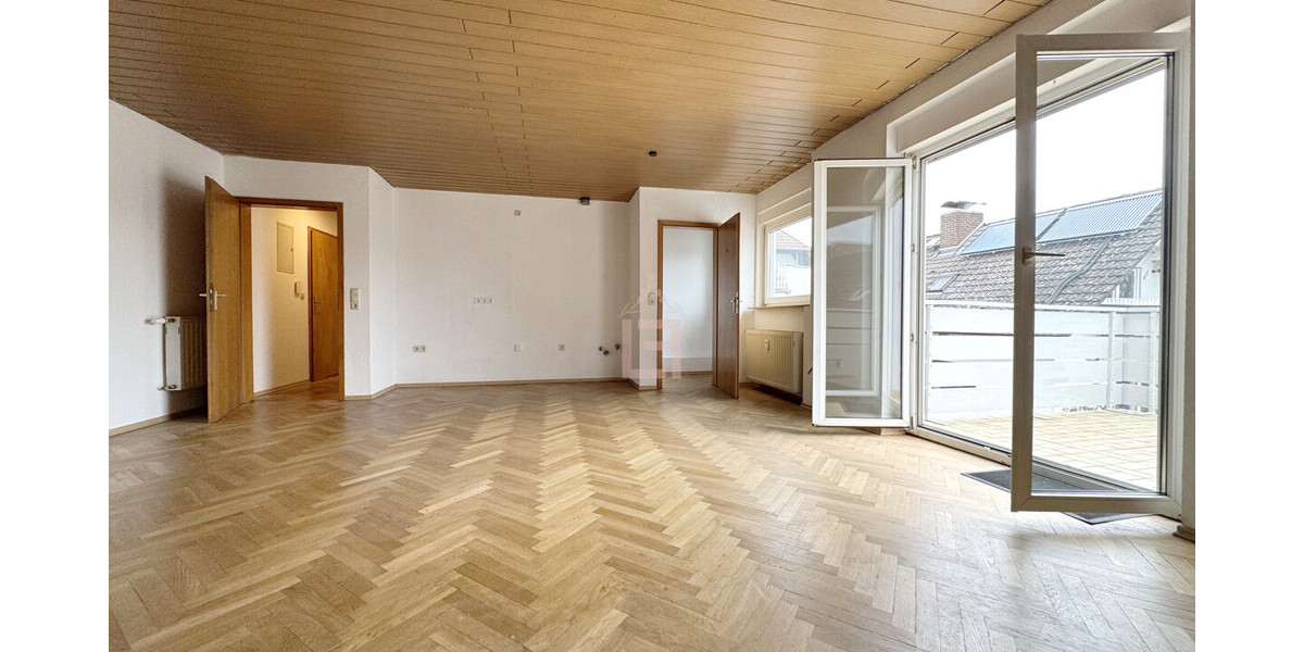 Im Zentrum und doch ruhig! Maisonette-Wohnung mit 3 Zimmern und Balkon - Etagenwohnung Groß-Gerau / Wallerstädten Wallerstädten | Angebot:26180465