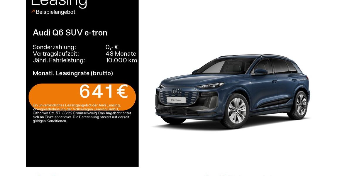 Audi Q6 e-tron 13.670 km 64.880 &euro; Hofheim 65719