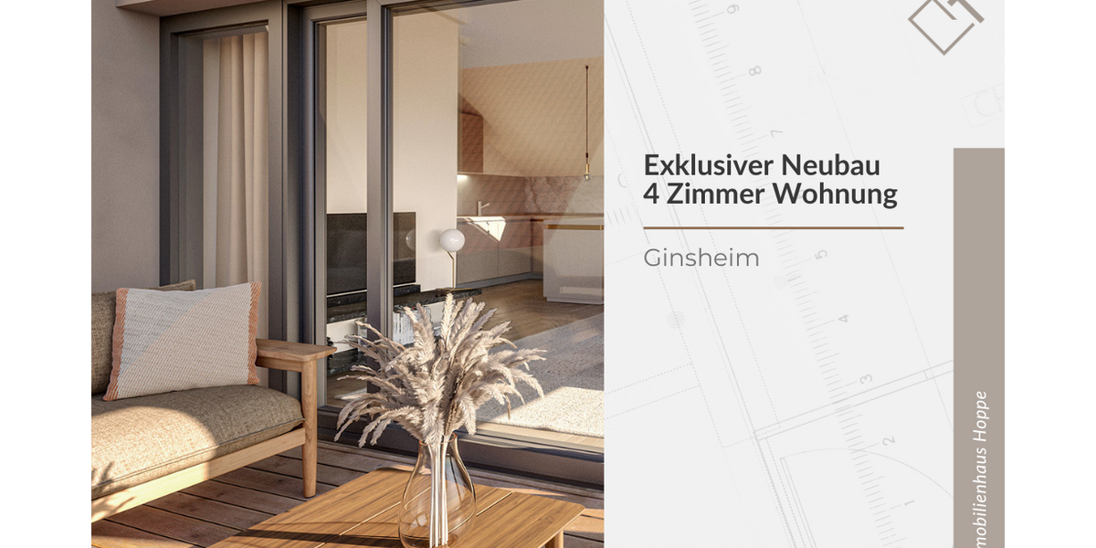Etagenwohnung Ginsheim-Gustavsburg Gustavsburg - 4 Zimmer, 112 m&sup2;, 599.000&euro; | Angebot:26554011