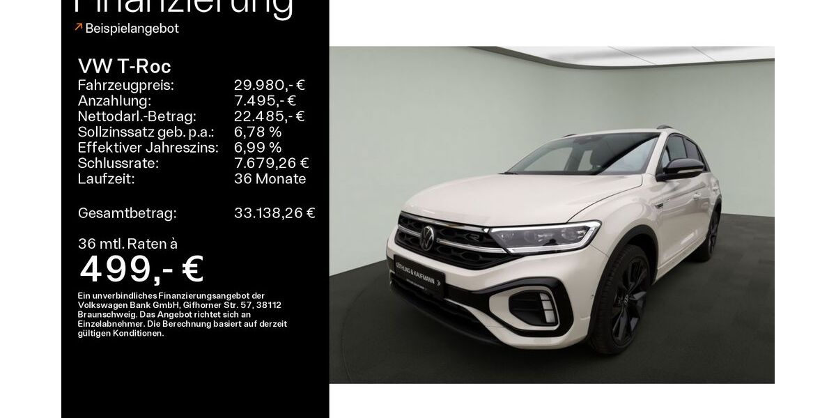 VW T-Roc 25.900 km 28.590 &euro; Hofheim 65719