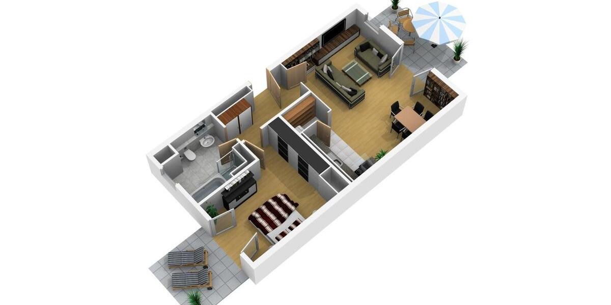 Erdgeschoßwohnung Mainz Neustadt - 2 Zimmer, 71 m&sup2;, 1.380&euro; | Angebot:26364670