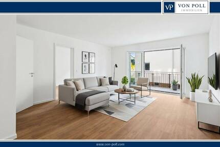 Neue, lichtdurchflutete 2-Zimmer-Wohnung im Hochparterre! 2 zimmer