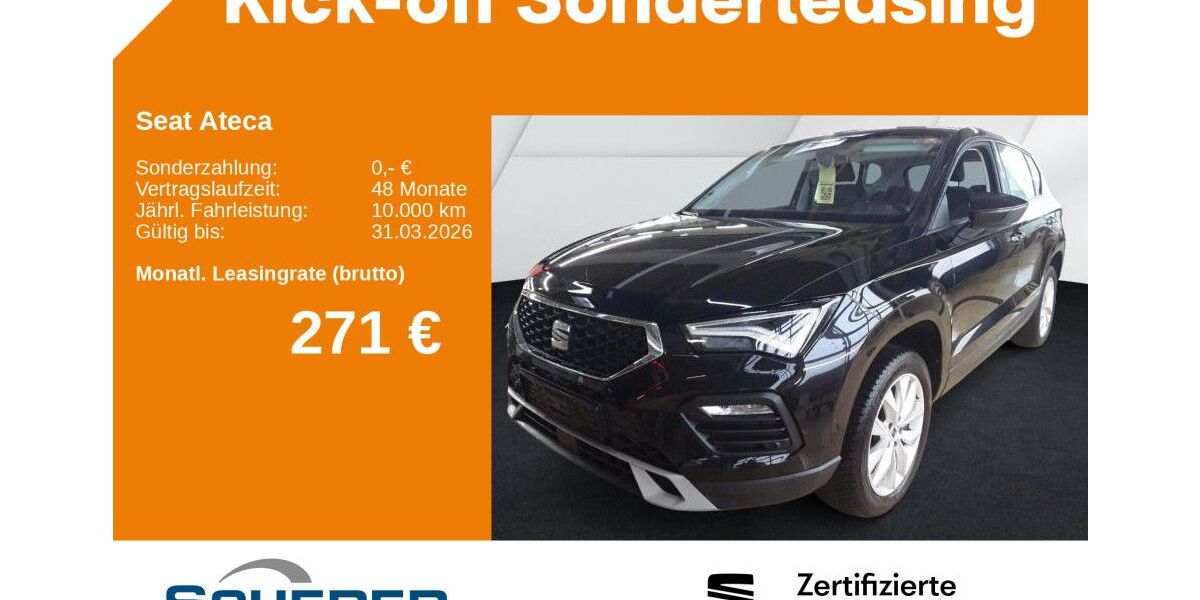 Seat Ateca 28.555 km 27.290 &euro; Bingen / Rhein 55411