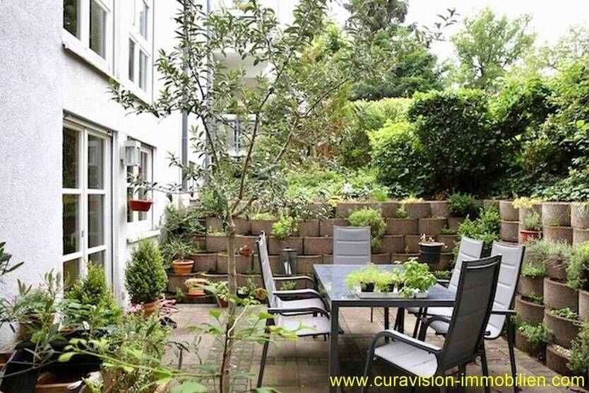 Nobel und ruhig. Schöne 2-Zimmerwohnung mit Terrasse und Garten in Top-Lage Wiesbadens zu verkaufen 2 zimmer