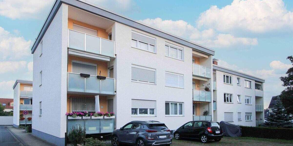 3 - Zi ETW mit Balkon & 2 Außenstellplätzen 3 zimmer