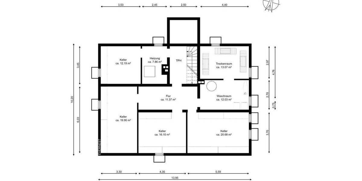 Mehrfamilienhaus, Wohnhaus Wiesbaden Biebrich - 1 Zimmer, 288 m&sup2;, 875.000&euro; | Angebot:26851610