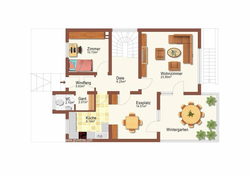 Mehrfamilienhaus, Wohnhaus Oestrich-Winkel Winkel - 6 Zimmer, 145 m&sup2;, 619.000&euro; | Angebot:26143230