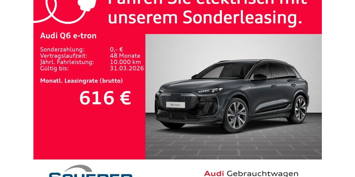Audi Q6 e-tron 7.286 km 63.950 &euro; Wiesbaden 65189