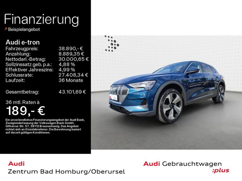 Audi e-tron 63.145 km 38.890 € Oberursel 61440