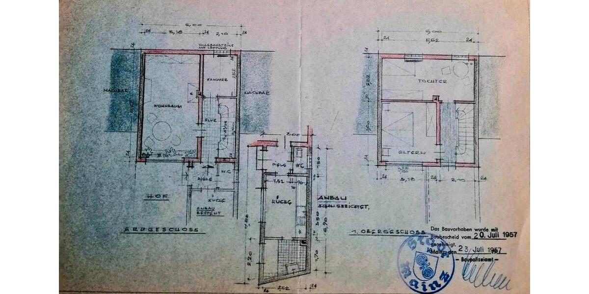 Einfamilienhaus Mainz Mombach - 4 Zimmer, 85 m&sup2;, 349.000&euro; | Angebot:24654020